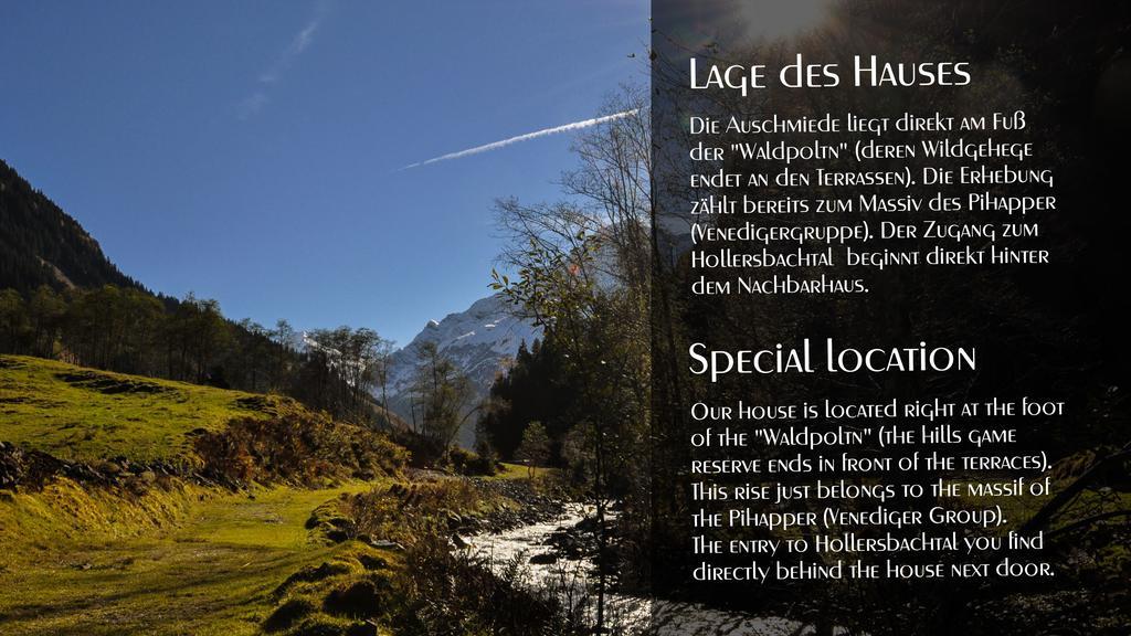 Ferienhaus Auschmiede Hollersbach im Pinzgau Exteriér fotografie